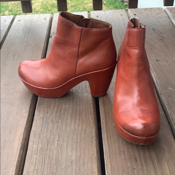 Kork-Ease Shoes - Kork-Ease red leather booties